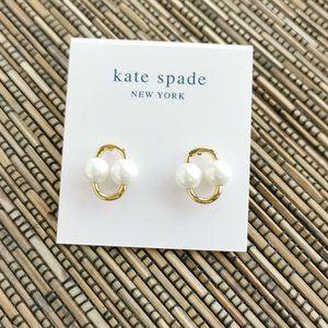 Kate Spade Nouveau Stud Earrings Gold